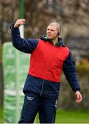9 October 2018; Connacht defence coach Peter Wilkins during Connacht Rugby squad training at The Sportsground in Galway. Photo by Sam Barnes/Sportsfile