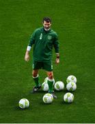 9 October 2018; Republic of Ireland assistant manager Roy Keane during a Republic of Ireland training session at the Aviva Stadium in Dublin. Photo by Seb Daly/Sportsfile