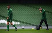 9 October 2018; Republic of Ireland manager Martin O'Neill, right, and assistant manager Roy Keane during a training session at the Aviva Stadium in Dublin. Photo by Stephen McCarthy/Sportsfile