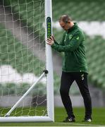 9 October 2018; Republic of Ireland manager Martin O'Neill during a training session at the Aviva Stadium in Dublin. Photo by Stephen McCarthy/Sportsfile