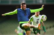 9 October 2018; Alan Browne during a Republic of Ireland training session at the Aviva Stadium in Dublin. Photo by Stephen McCarthy/Sportsfile