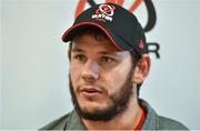 9 October 2018; Marcell Coetzee during an Ulster Rugby press conference at Kingspan Stadium in Belfast. Photo by Oliver McVeigh/Sportsfile