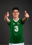 9 October 2018; Callum O'Dowda of Republic of Ireland poses for a portrait during a squad portrait session at their team hotel in Dublin. Photo by Stephen McCarthy/Sportsfile