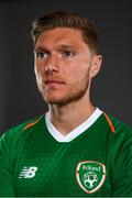 9 October 2018; Jeff Hendrick of Republic of Ireland poses for a portrait during a squad portrait session at their team hotel in Dublin. Photo by Stephen McCarthy/Sportsfile