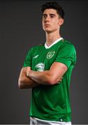 9 October 2018; Callum O'Dowda of Republic of Ireland poses for a portrait during a squad portrait session at their team hotel in Dublin. Photo by Stephen McCarthy/Sportsfile