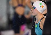 9 October 2018; Mona McSharry of Team Ireland, from Grange, Sligo, ahead of the women's breaststroke, semi final event, at the aquatic centre in the Youth Olympic Park on Day 3 of the Youth Olympic Games in Buenos Aires, Argentina. Photo by Eóin Noonan/Sportsfile