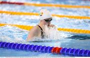 10 October 2018; Niamh Coyne of Team Ireland, from Tallaght, Dublin, in action during the women's 100m breaststroke event, in the aquatic centre, Youth Olympic Park, on Day 4 of the Youth Olympic Games in Buenos Aires, Argentina. Photo by Eóin Noonan/Sportsfile