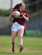 21 July 2018; Ailbhe Davoren of Galway during the TG4 All-Ireland Senior Championship Group 3 Round 2 match between Galway and Waterford at St Brendan's Park in Birr, Co. Offaly.  Photo by Brendan Moran/Sportsfile