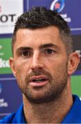 11 October 2018; Rob Kearney during a Leinster Rugby Press Conference at the InterContinental Hotel, in Ballsbridge, Dublin. Photo by Matt Browne/Sportsfile