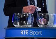 11 October 2018; A general view of the draw for the Connacht Football Championship during The GAA Championship Draw 2019 at RTÉ Studios in Donnybrook, Dublin. Photo by Piaras Ó Mídheach/Sportsfile