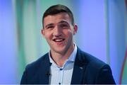 11 October 2018; Galway footballer Damien Comer during The GAA Championship Draw 2019 at RTÉ Studios in Donnybrook, Dublin. Photo by Piaras Ó Mídheach/Sportsfile