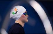 11 October 2018; Mona McSharry of Team Ireland, from Grange, Sligo ahead of competing in the women's 50m freestyle, semi final, in the aquatic centre, Youth Olympic Park, on Day 5 of the Youth Olympic Games in Buenos Aires, Argentina. Photo by Eóin Noonan/Sportsfile