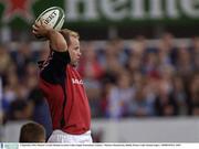 5 September 2003; Munster's Frank Sheahan in action. Celtic League Tournament, Leinster v Munster, Donnybrook, Dublin. Picture credit; Damien Eagers / SPORTSFILE *EDI*