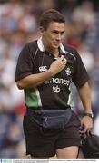 6 September 2003; Dr Gary O'Driscoll, Ireland team doctor. RBS World Cup Countdown test, Scotland v Ireland, Murrayfield Stadium, Edinburgh, Scotland. Picture credit; Brendan Moran / SPORTSFILE *EDI*