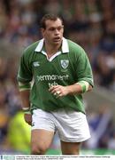 6 September 2003; Simon Best, Ireland. RBS World Cup Countdown test, Scotland v Ireland, Murrayfield Stadium, Edinburgh, Scotland. Picture credit; Brendan Moran / SPORTSFILE *EDI*