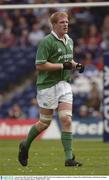 6 September 2003; Paul O'Connell, Ireland. RBS World Cup Countdown test, Scotland v Ireland, Murrayfield Stadium, Edinburgh, Scotland. Picture credit; Brendan Moran / SPORTSFILE *EDI*