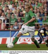 6 September 2003; Damien Duff, Republic of Ireland. European Championship Group Ten qualifier, Republic of Ireland v Russia, Lansdowne Road, Dublin. Picture credit; David Maher / SPORTSFILE *EDI*