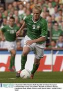 6 September 2003; Damien Duff, Republic of Ireland. European Championship Group Ten qualifier, Republic of Ireland v Russia, Lansdowne Road, Dublin. Picture credit; David Maher / SPORTSFILE *EDI*