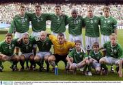 6 September 2003; Republic of Ireland team. European Championship Group Ten qualifier, Republic of Ireland v Russia, Lansdowne Road, Dublin. Picture credit; David Maher / SPORTSFILE *EDI*