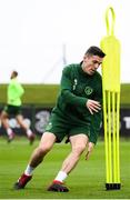 12 October 2018; Darragh Lenihan during a Republic of Ireland training session at the FAI National Training Centre in Abbotstown, Dublin. Photo by Stephen McCarthy/Sportsfile