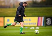 12 October 2018; Republic of Ireland assistant manager Roy Keane during a Republic of Ireland training session at the FAI National Training Centre in Abbotstown, Dublin. Photo by Stephen McCarthy/Sportsfile