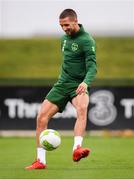 12 October 2018; Conor Hourihane during a Republic of Ireland training session at the FAI National Training Centre in Abbotstown, Dublin. Photo by Stephen McCarthy/Sportsfile