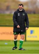 12 October 2018; Republic of Ireland assistant manager Roy Keane during a Republic of Ireland training session at the FAI National Training Centre in Abbotstown, Dublin. Photo by Stephen McCarthy/Sportsfile