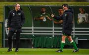 12 October 2018; Republic of Ireland manager Martin O'Neill and assistant Roy Keane, right, during a Republic of Ireland training session at the FAI National Training Centre in Abbotstown, Dublin. Photo by Stephen McCarthy/Sportsfile