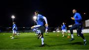 12 October 2018; Finn Harps players warm up prior to the SSE Airtricity League Promotion / Relegation Play-off Series 1st leg match between Drogheda United and Finn Harps at United Park in Louth. Photo by Sam Barnes/Sportsfile