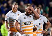 12 October 2018; Will Stuart of Wasps dejected following the Heineken Champions Cup Pool 1 Round 1 match between Leinster and Wasps at the RDS Arena in Dublin. Photo by Matt Browne/Sportsfile