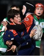 12 October 2018; Action from the Bank of Ireland Half-Time Minis between Tallaght RFC and Balbriggan RFC at the Heineken Champions Cup Pool 1 Round 1 match between Leinster and Wasps at the RDS Arena in Dublin. Photo by Matt Browne/Sportsfile