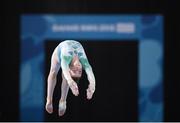 12 October 2018; Emma Slevin of Team Ireland, from Renmore, Galway, during the women's gymnastics all round final in the Youth Olympic Park, on Day 6 of the Youth Olympic Games in Buenos Aires, Argentina. Photo by Eóin Noonan/Sportsfile