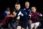 12 October 2018; Action from the Bank of Ireland Half-Time Minis between Portarlington RFC and Ardee RFC at the Heineken Champions Cup Pool 1 Round 1 match between Leinster and Wasps at the RDS Arena in Dublin. Photo by Ramsey Cardy/Sportsfile