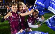 12 October 2018; Flagbearers from Portarlington RFC at the Heineken Champions Cup Pool 1 Round 1 match between Leinster and Wasps at the RDS Arena in Dublin. Photo by Ramsey Cardy/Sportsfile