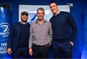 12 October 2018; Guests with Leinster players Jamison Gibson-Park and Ian Nagle in the Blue Room prior to the Heineken Champions Cup Pool 1 Round 1 match between Leinster and Wasps at the RDS Arena in Dublin. Photo by Brendan Moran/Sportsfile