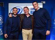 12 October 2018; Guests with Leinster players Jamison Gibson-Park and Ian Nagle in the Blue Room prior to the Heineken Champions Cup Pool 1 Round 1 match between Leinster and Wasps at the RDS Arena in Dublin. Photo by Brendan Moran/Sportsfile