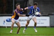 13 October 2018; Robbie McDaid of Ballyboden St Enda's in action against Cian O'Connor of Kilmacud Crokes during the Dublin County Senior Club Football Championship semi-final match between Ballyboden St Enda's and Kilmacud Crokes at Parnell Park in Dublin. Photo by Daire Brennan/Sportsfile