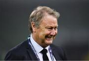 13 October 2018; Denmark manager Aage Hareide walks the pitch prior to the UEFA Nations League B group four match between Republic of Ireland and Denmark at the Aviva Stadium in Dublin. Photo by Ramsey Cardy/Sportsfile