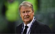 13 October 2018; Denmark manager Aage Hareide walks the pitch prior to the UEFA Nations League B group four match between Republic of Ireland and Denmark at the Aviva Stadium in Dublin. Photo by Ramsey Cardy/Sportsfile