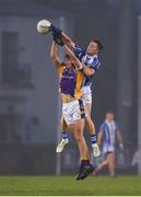 13 October 2018; Thomas Connolly of Kilmacud Crokes in action against Robbie McDaid of Ballyboden St Enda's during the Dublin County Senior Club Football Championship semi-final match between Ballyboden St Enda's and Kilmacud Crokes at Parnell Park in Dublin. Photo by Daire Brennan/Sportsfile