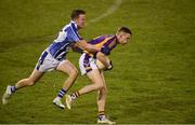 13 October 2018; Callum Pearson of Kilmacud Crokes in action against Robbie McDaid of Ballyboden St Enda's during the Dublin County Senior Club Football Championship semi-final match between Ballyboden St Enda's and Kilmacud Crokes at Parnell Park in Dublin. Photo by Daire Brennan/Sportsfile