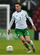 13 October 2018; Jack James of Republic of Ireland during the 2018/19 UEFA Under-19 European Championships Qualifying Round match between Republic of Ireland and Faroe Islands at the City Calling Stadium in Longford. Photo by Barry Cregg/Sportsfile