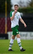 13 October 2018; Nathan Collins of Republic of Ireland during the 2018/19 UEFA Under-19 European Championships Qualifying Round match between Republic of Ireland and Faroe Islands at the City Calling Stadium in Longford. Photo by Barry Cregg/Sportsfile