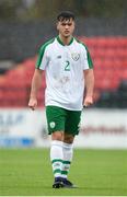 13 October 2018; Jordan Doherty of Republic of Ireland during the 2018/19 UEFA Under-19 European Championships Qualifying Round match between Republic of Ireland and Faroe Islands at the City Calling Stadium in Longford. Photo by Barry Cregg/Sportsfile