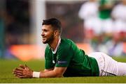 13 October 2018; Shane Long of Republic of Ireland during the UEFA Nations League B group four match between Republic of Ireland and Denmark at the Aviva Stadium in Dublin. Photo by Stephen McCarthy/Sportsfile