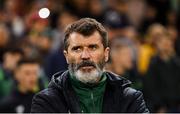 13 October 2018; Republic of Ireland assistant manager Roy Keane during the UEFA Nations League B group four match between Republic of Ireland and Denmark at the Aviva Stadium in Dublin. Photo by Stephen McCarthy/Sportsfile