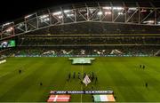 13 October 2018; A general view of the Aviva Stadium ahead the UEFA Nations League B group four match between Republic of Ireland and Denmark at the Aviva Stadium in Dublin. Photo by Sam Barnes/Sportsfile