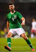 13 October 2018; Shane Long of Republic of Ireland during the UEFA Nations League B group four match between Republic of Ireland and Denmark at the Aviva Stadium in Dublin. Photo by Ramsey Cardy/Sportsfile