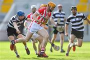 14 October 2018; Mark O'Keeffe of Imokilly is tackled by Cormac Walsh of Midleton during the Cork County Senior Hurling Championship Final between Imokilly and Midleton at Pairc Ui Chaoimh in Cork. Photo by Ramsey Cardy/Sportsfile