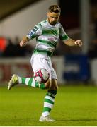 12 October 2018; Greg Bolger of Shamrock Rovers during the SSE Airtricity League Premier Division match between St Patrick's Athletic and Shamrock Rovers at Richmond Park in Dublin. Photo by Ben McShane/Sportsfile